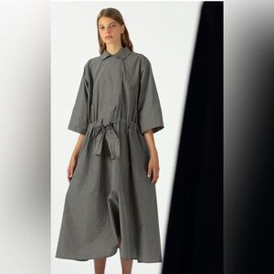 Sofie D'Hoore Cotton Poplin Dijou Shirt Dress size 34 but is oversized